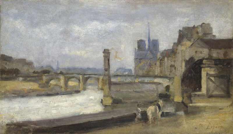 De Brug van de Tournelle, Parijs - Stanislas Lépine