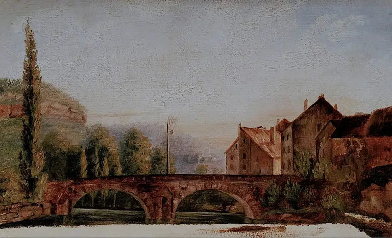 De Brug van Nahin - Gustave Courbet