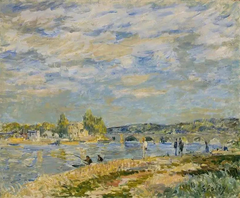 De Brug van Sèvres - Alfred Sisley