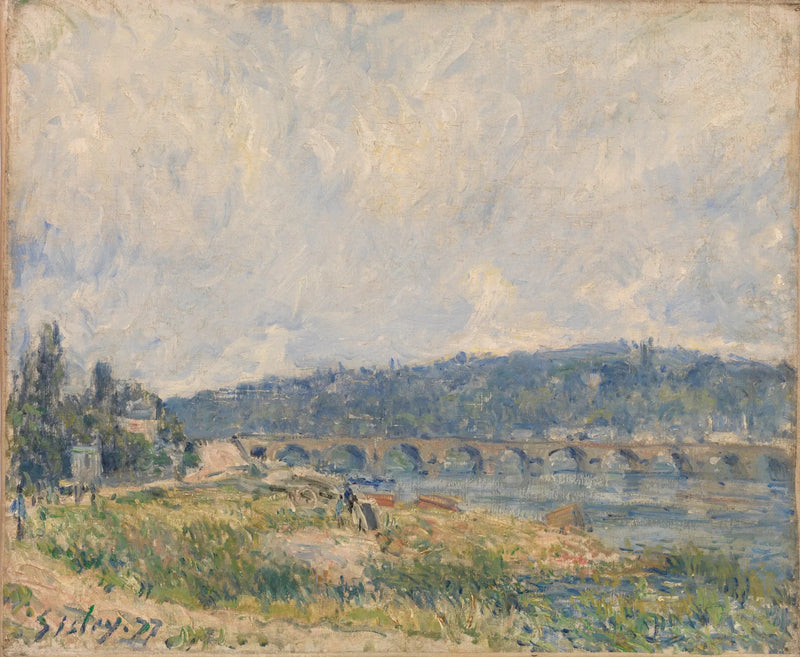 De Brug van Sèvres - Alfred Sisley