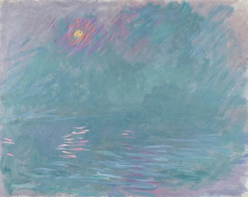 De brug van Waterloo - Claude Monet