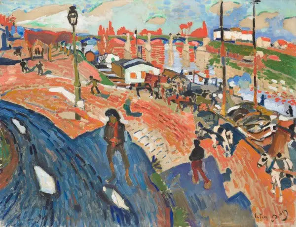 De Pont du Pecq - André Derain

Source:
Le Pont du Pecq - André Derain