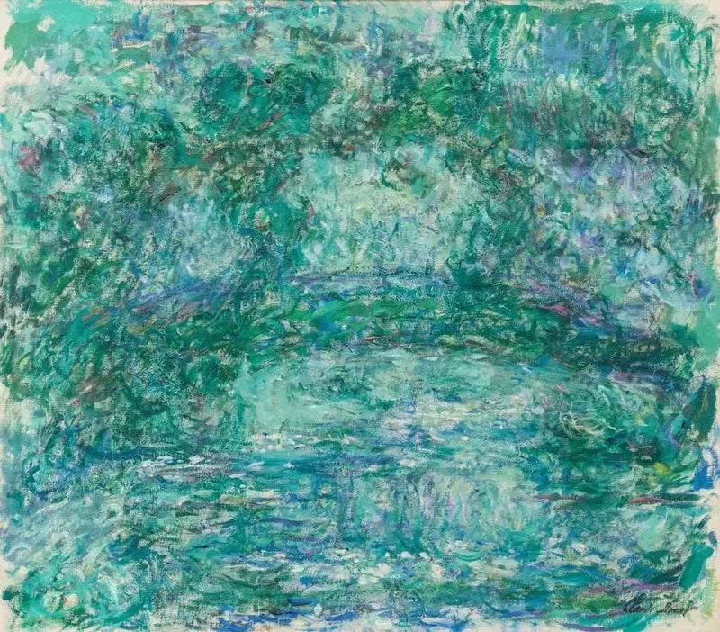 De Japanse brug (pont japonais) - Claude Monet