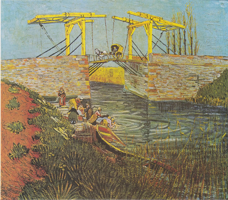De Langlois-brug in Arles - Vincent van Gogh