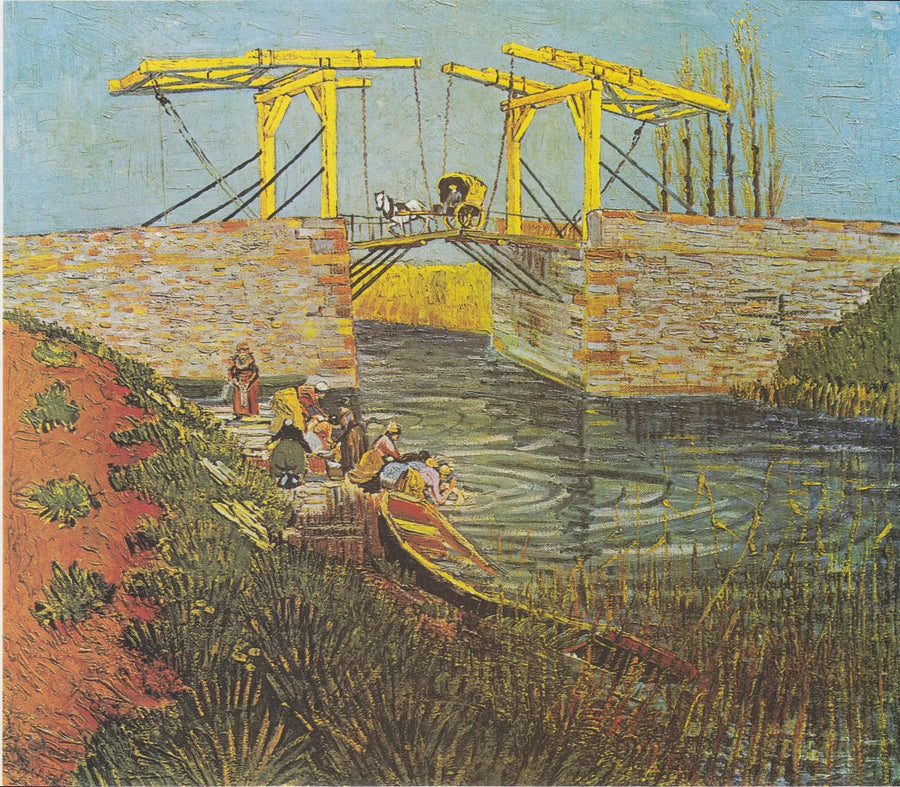 De Langlois-brug in Arles - Vincent van Gogh