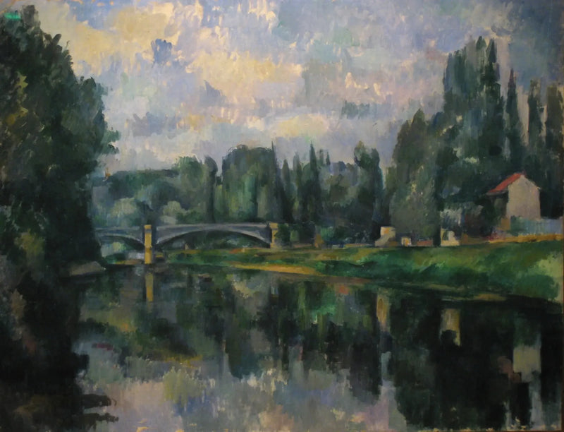 De Brug over de Marne in Créteil - Paul Cézanne