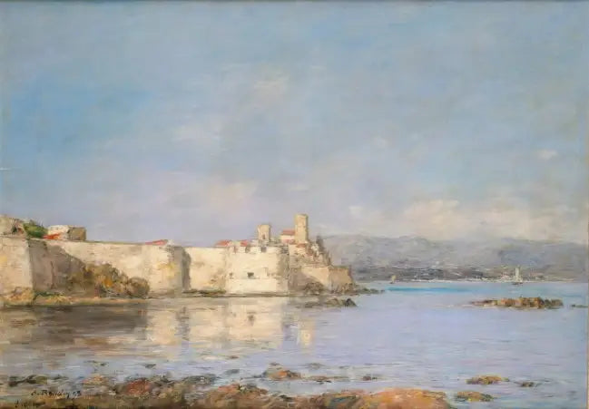 De Haven van Antibes - Eugène Boudin