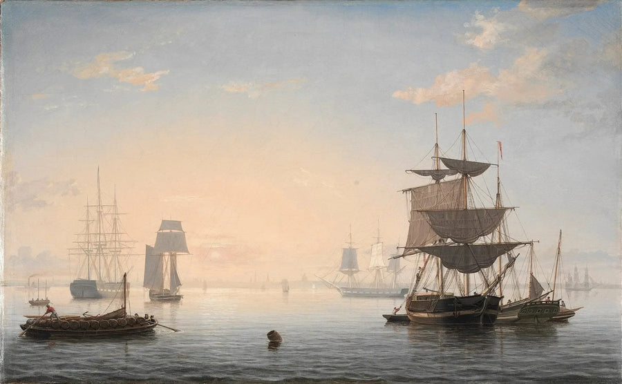 De haven van Boston, met de stad op de achtergrond - Fitz Henry Lane

Source:
Le port de Boston, avec la ville au loin - Fitz Henry Lane