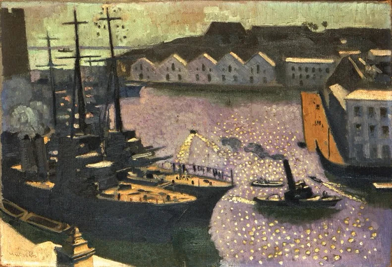 De haven van Brest - Maurice Denis