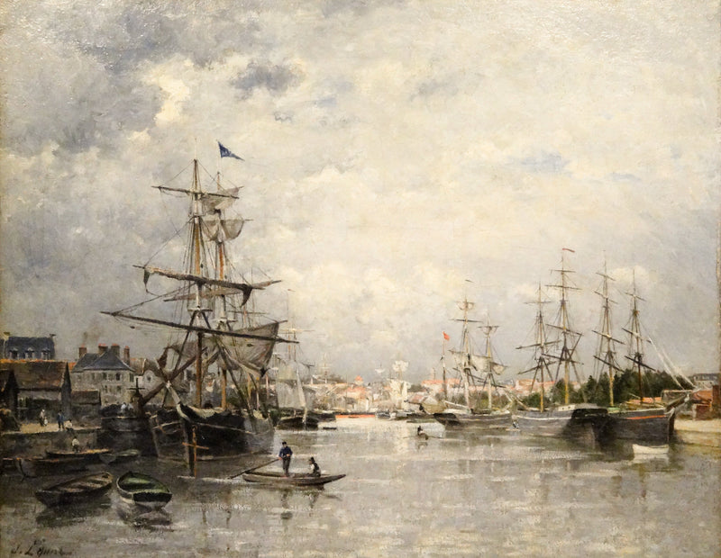 De haven van Caen - Stanislas Lépine