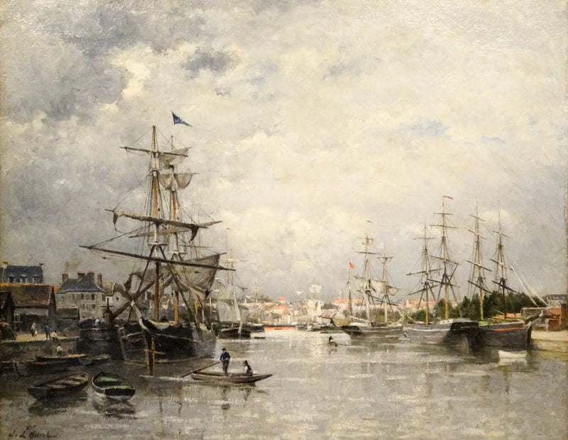 De haven van Caen - Stanislas Lépine