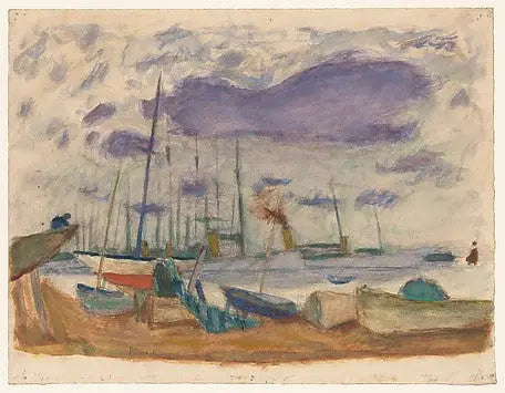 De Haven van Cannes - Pierre Bonnard
