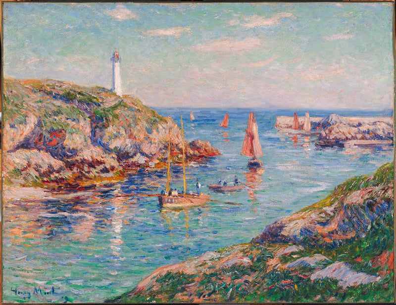 De haven van Douvelan - Henry Moret