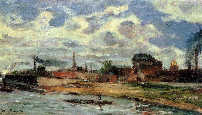 De Haven van Javel I - Paul Gauguin