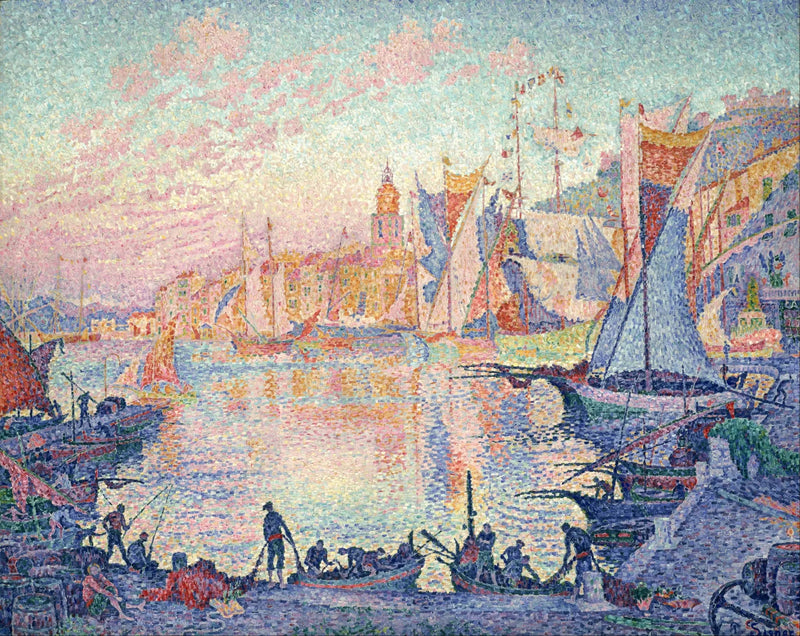 De Haven van Saint-Tropez - Paul Signac