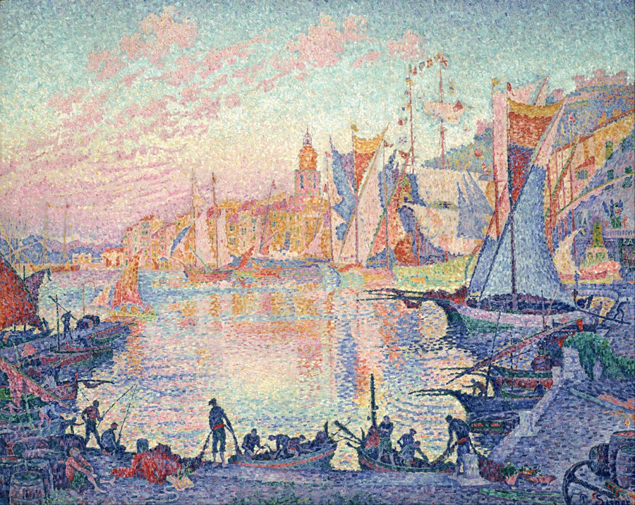 De Haven van Saint-Tropez - Paul Signac