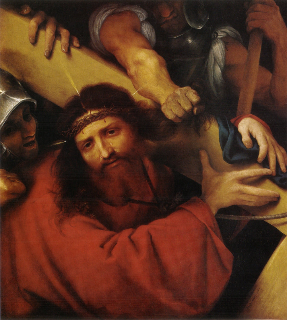 Le Portement de croix - Lorenzo Lotto - Alpha Reproduction