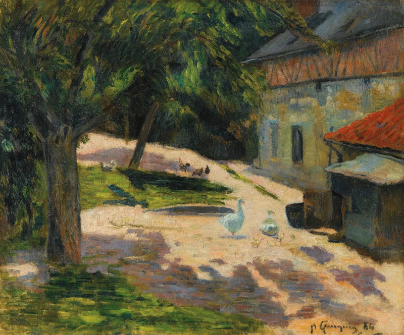 De Hennenhok - Paul Gauguin