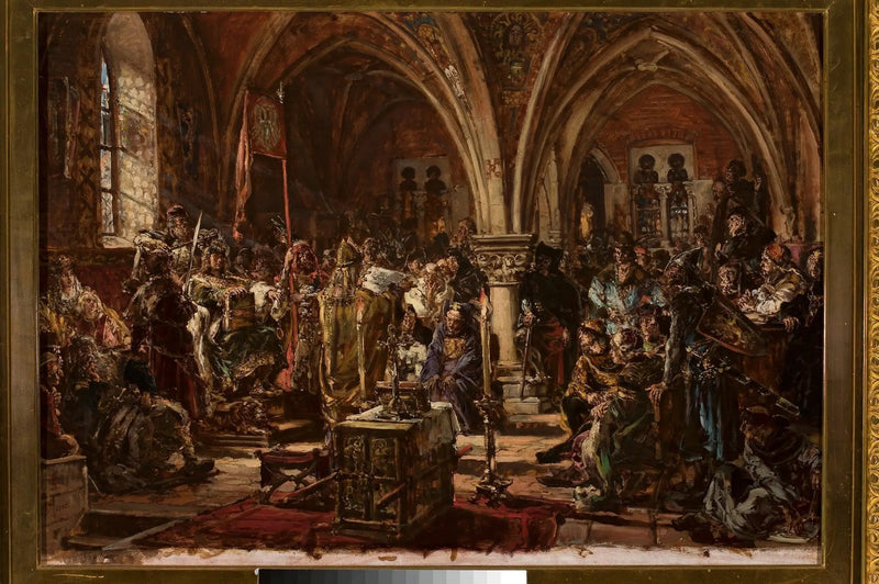 Het eerste parlement van Łęczyca, uit de serie « Geschiedenis van de beschaving in Polen » - Jan Matejko

Source:
Le premier Parlement de Łęczyca, de la série « Histoire de la civilisation en Pologne » - Jan Matejko