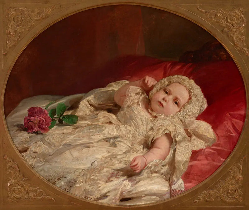 Prins Arthur William op zeven weken oud - Franz Xaver Winterhalter

Source:
Le prince Arthur William à l'âge de sept semaines - Franz Xaver Winterhalter