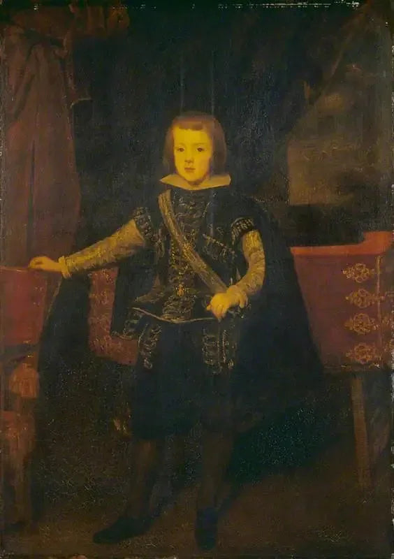 De prins Baltasar Carlos in zwart en zilver - Diego Velázquez