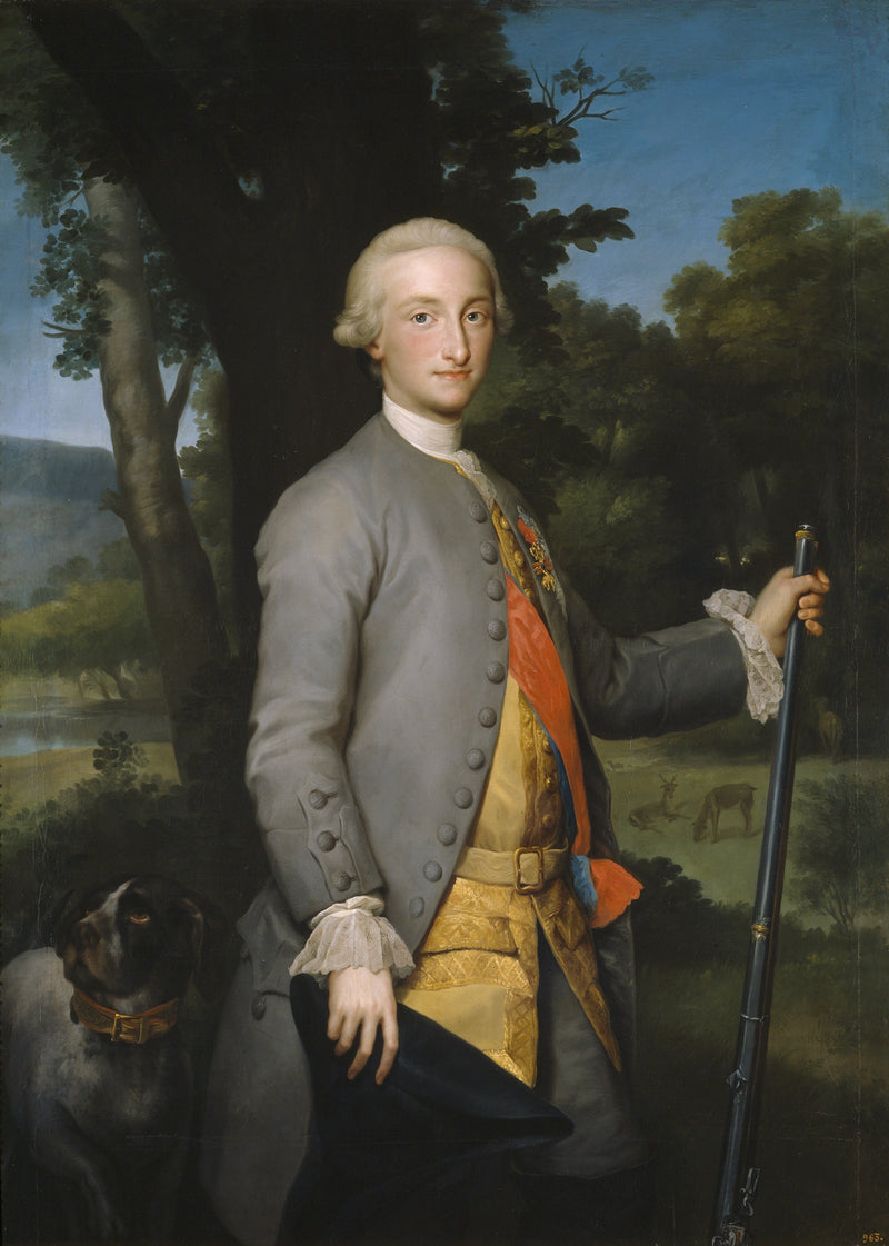 « De Prins van Asturië, toekomstige Karel IV van Spanje » - Anton Raphael Mengs