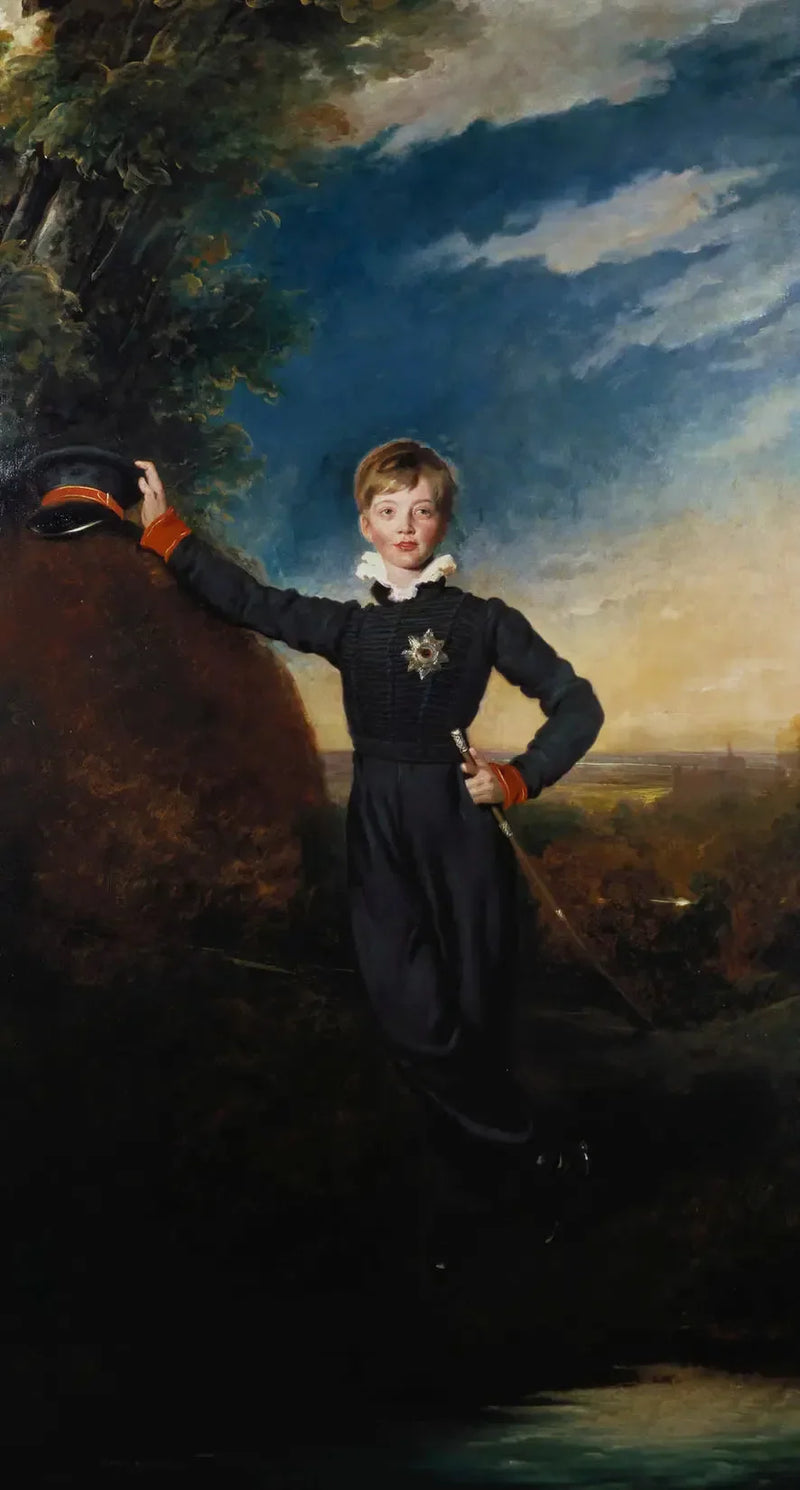 De prins George van Cumberland (1819-1878), later George V van Hannover, toen hij nog een kind was - Thomas Lawrence