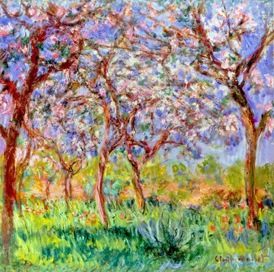 Le printemps à Giverny - Claude Monet - Alpha Reproduction