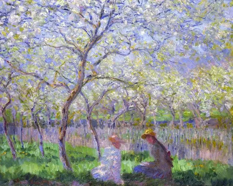 De lente - Claude Monet