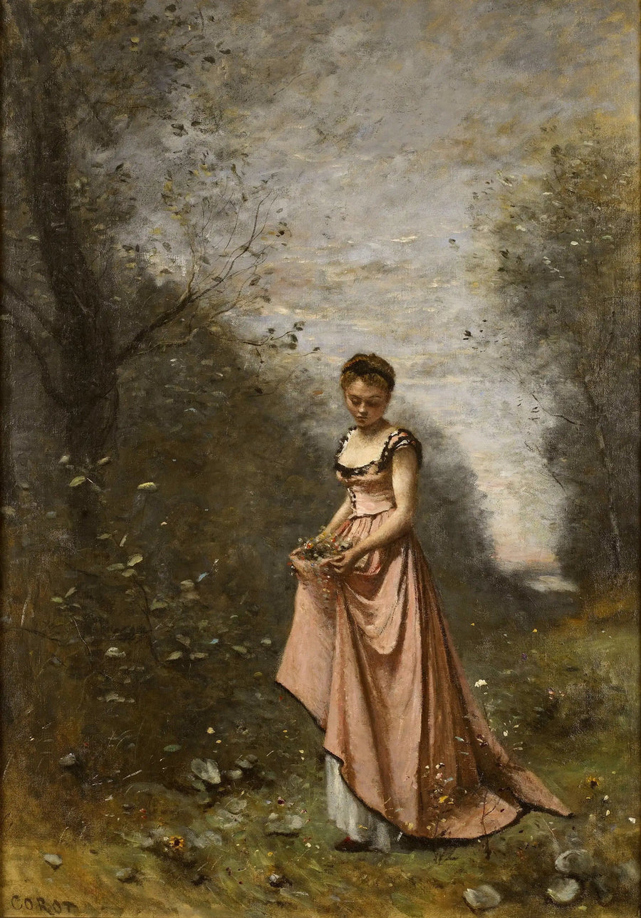 De lente van het leven - Jean-Baptiste Camille Corot