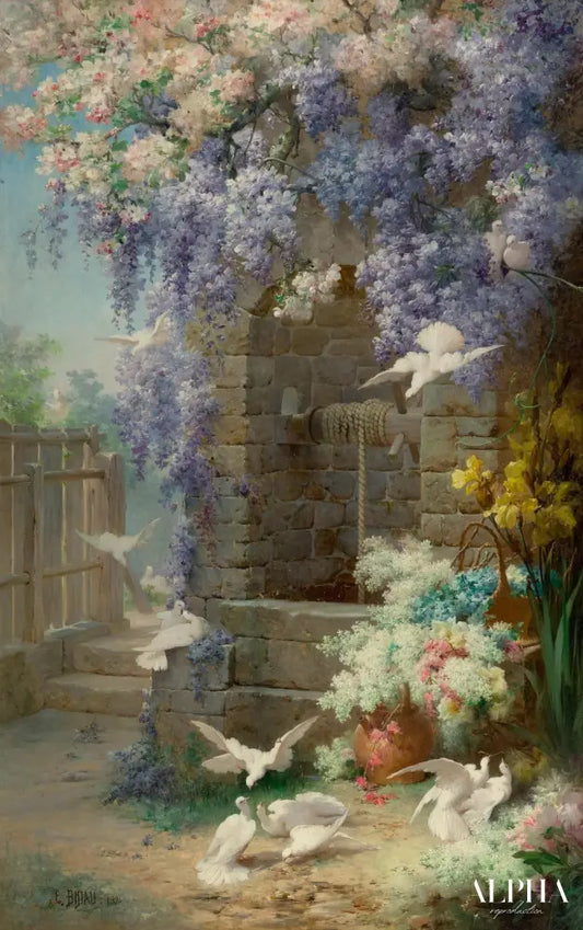 Le printemps - Eugène Bidau - Reproductions de tableaux et peintures haut de gamme