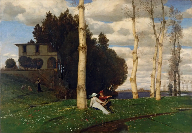 De Lente (De Drie Levensfasen) - Arnold Böcklin

Source:
Le Printemps (Les Trois Âges de la Vie) - Arnold Böcklin
