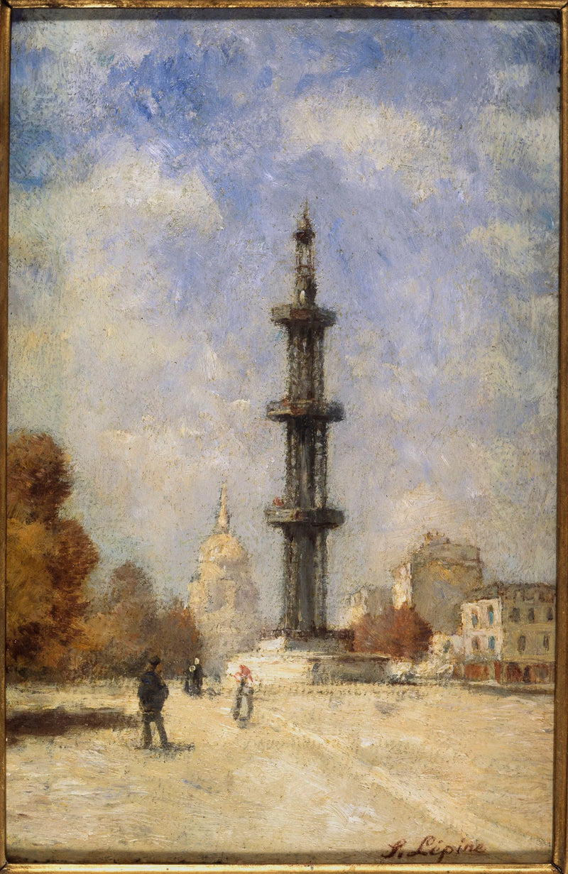 Het artesische put van Grenelle (Place de Breteuil) - Stanislas Lépine