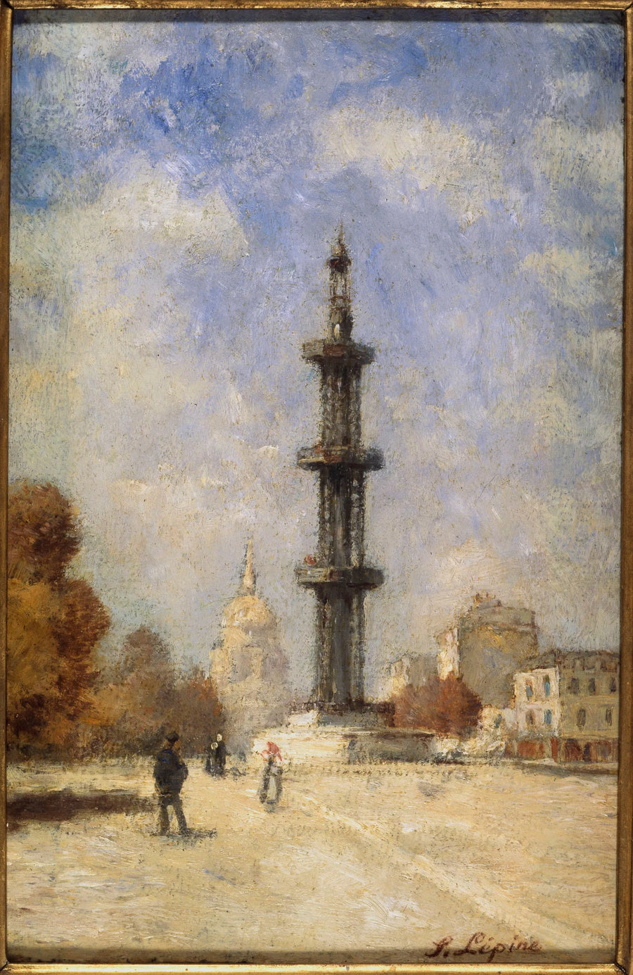 Het artesische put van Grenelle (Place de Breteuil) - Stanislas Lépine