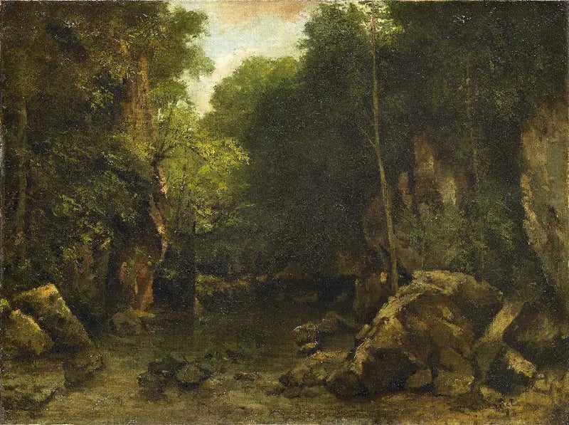 De Zwarte Put - Gustave Courbet