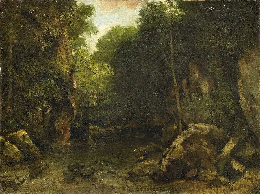 De Zwarte Put - Gustave Courbet