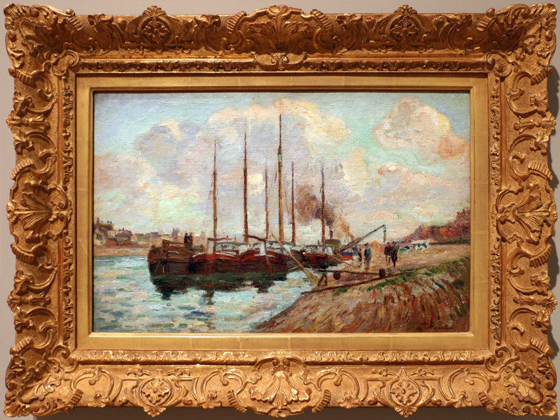 De Austerlitz-kade in Parijs - Armand Guillaumin