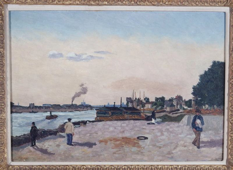 De kade van Bercy, rond 1874 - Armand Guillaumin