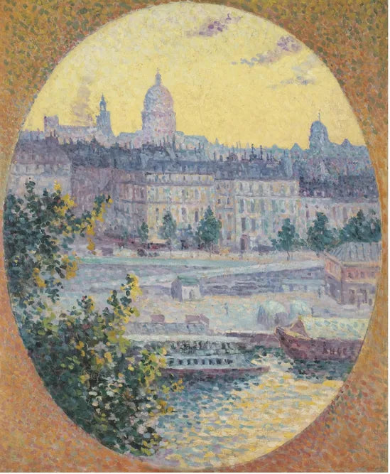 De Quai de Montebello en de heuvel Sainte-Geneviève - Maximilien Luce