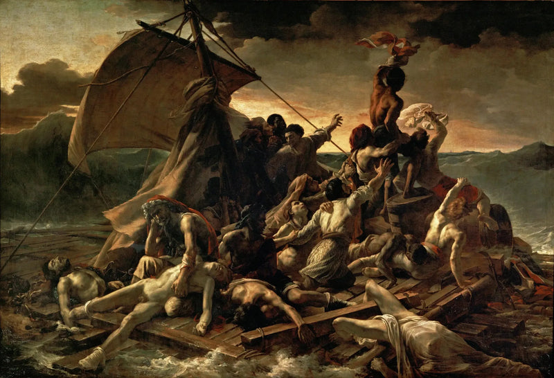 Het Vlot van de Medusa - Théodore Géricault