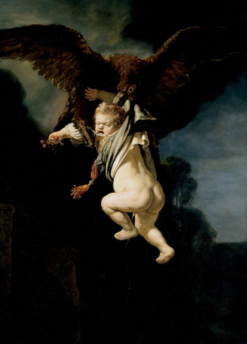 De Ontvoering van Ganymedes - Rembrandt