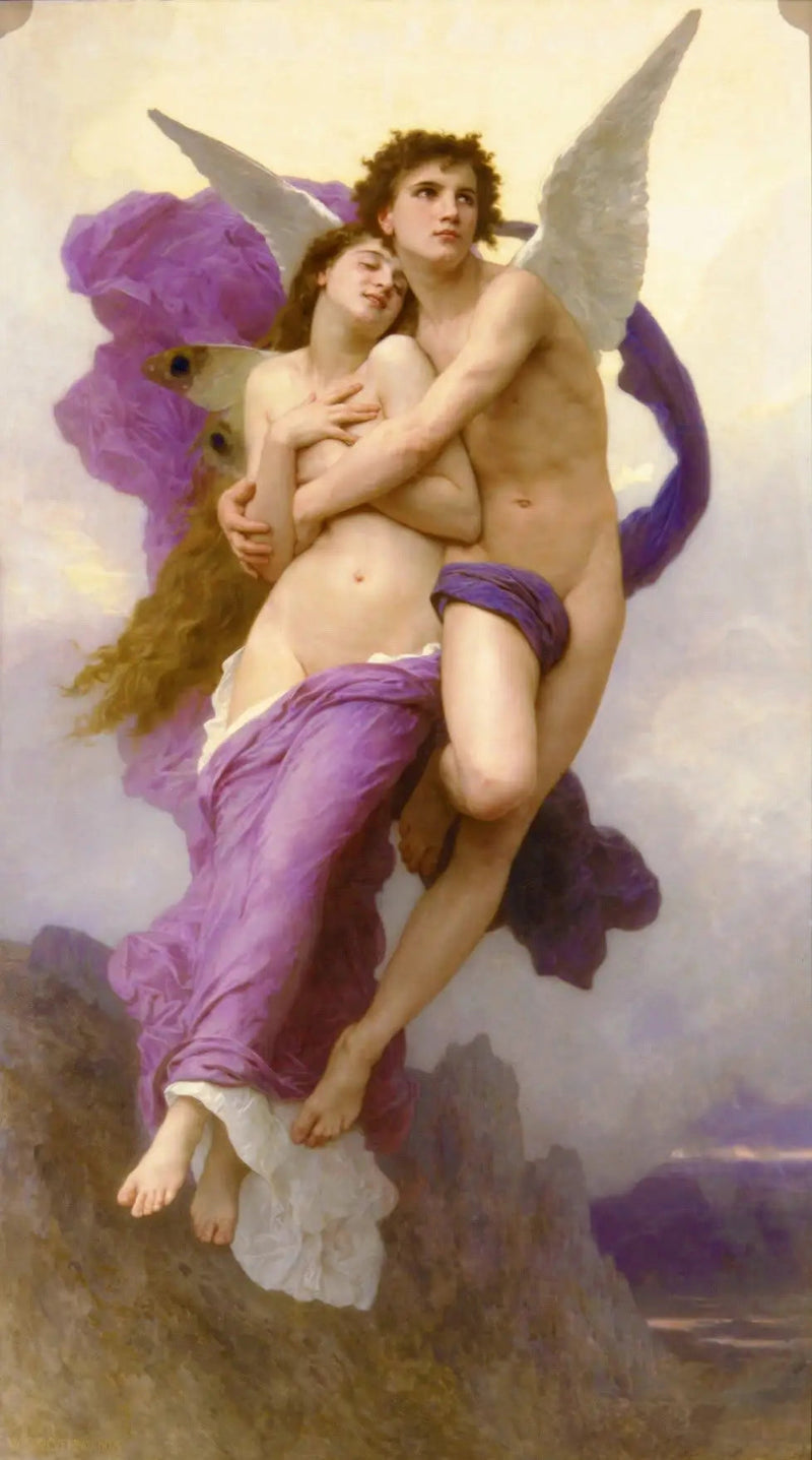 De Verleiding van Psyche - Bouguereau