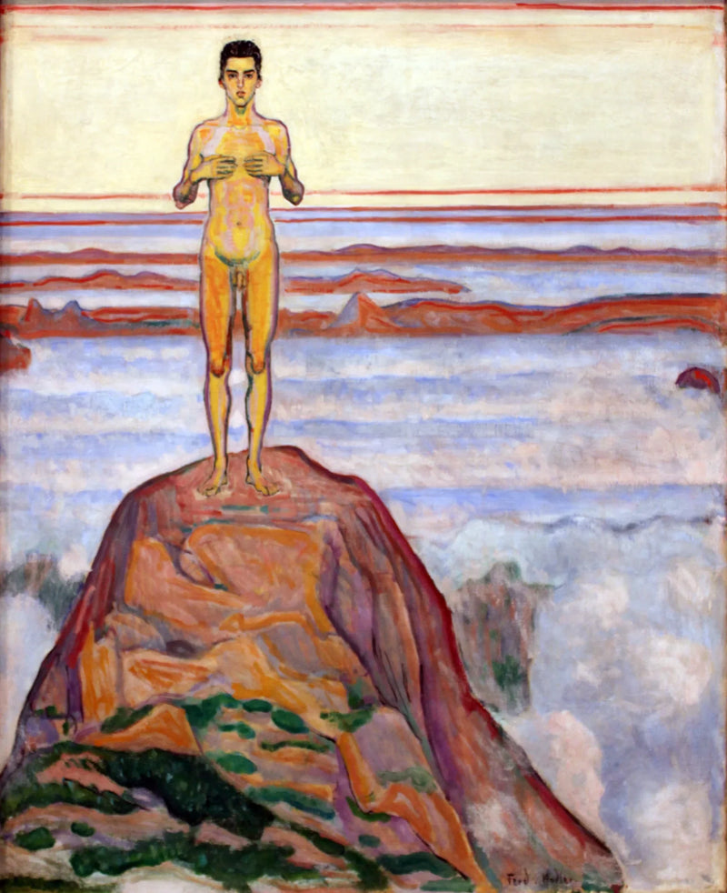 De blik in het oneindige - Ferdinand Hodler