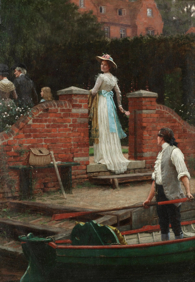 De betoverende blik - Edmund Blair Leighton

Source:
Le regard qui enchante - Edmund Blair Leighton