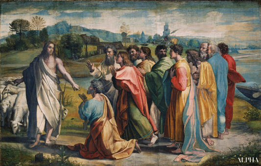 Le rendez-vous de Pierre - Raphaël (peintre) - Reproductions de tableaux et peintures haut de gamme