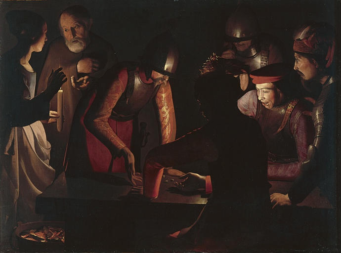 De Verloochening van Sint-Pieter - Georges de La Tour