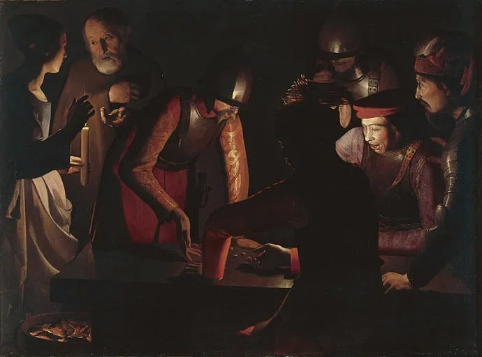 De Verloochening van Sint-Pieter - Georges de La Tour
