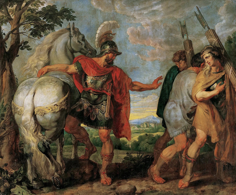 De verwijzing van de lictoren - Peter Paul Rubens