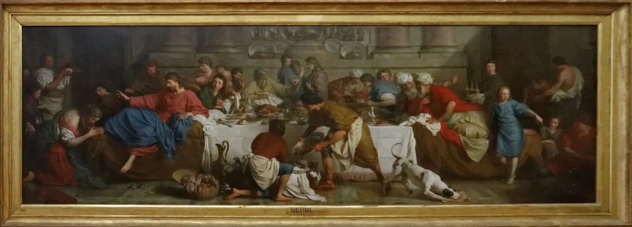 De Maaltijd bij Simon - Pierre Subleyras