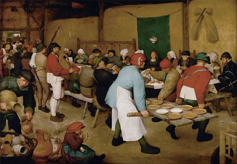 Het Huwelijksmaal - Pieter Brueghel de Oude
